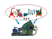 Рубильно-дробильная машина. МРД 30